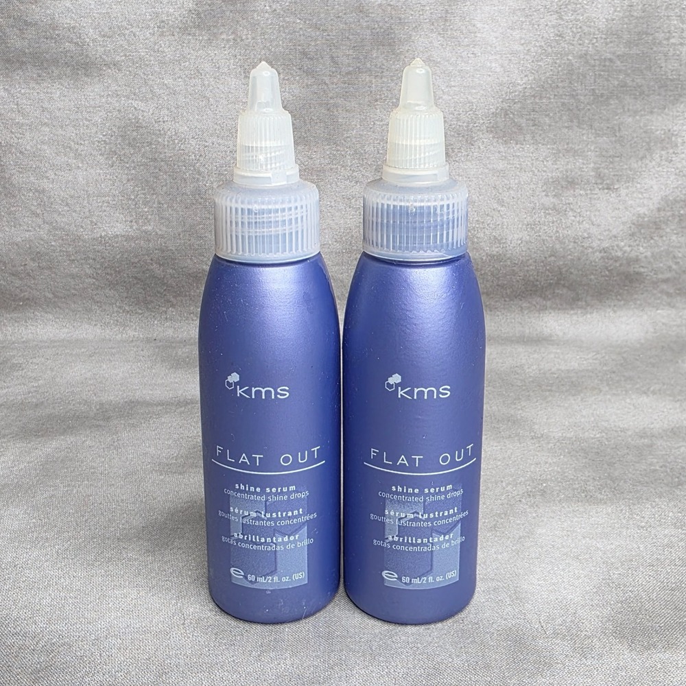 (X2) KMS Flat Out Shine Serum - 2 fl oz / 4 fl oz Total - Travel Size